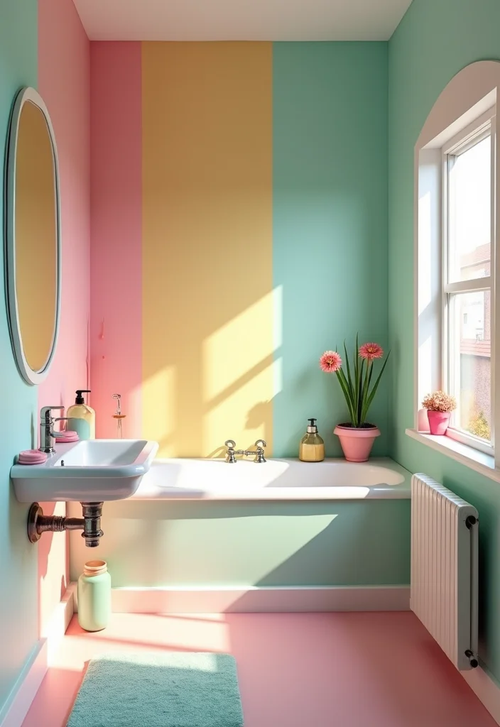 14 Disney Bathroom Ideas For Adults With Magic Style - 9. Whimsical Color Palette