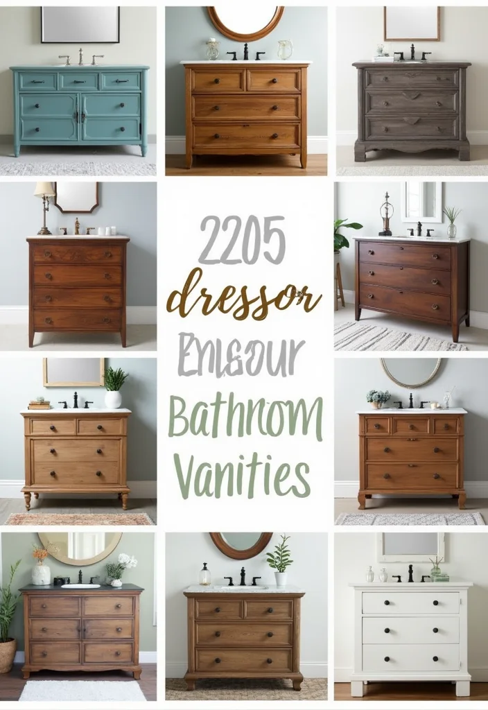 14 Dresser Turned Bathroom Vanity Ideas You Will Want To Try - Conclusion