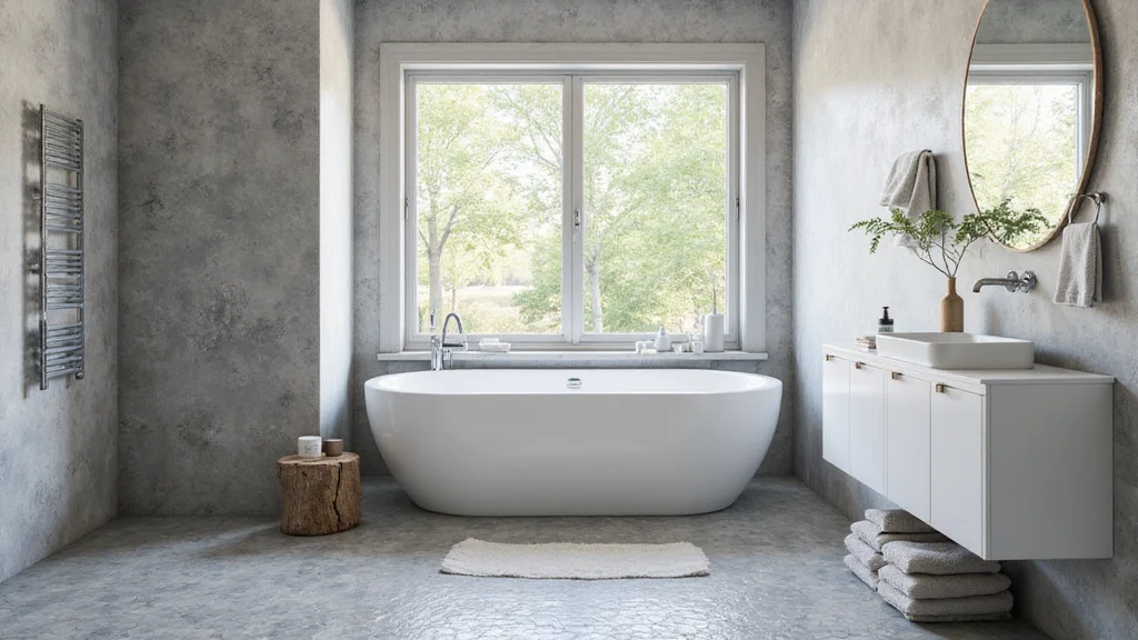 14 Grey Hexagon Tile Bathroom Floor Ideas