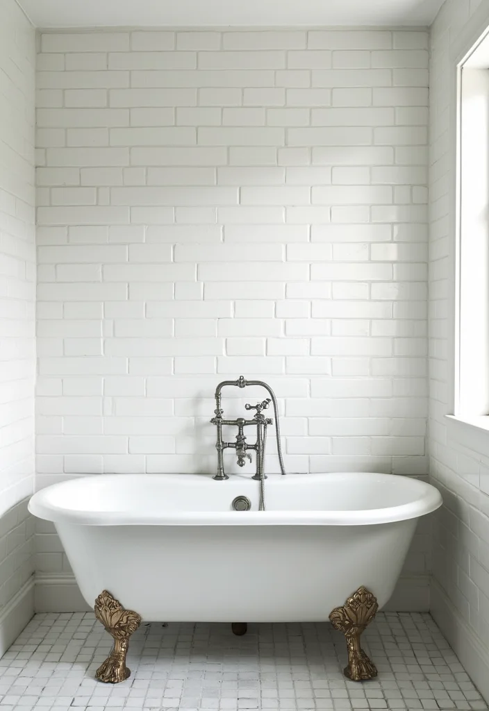 14 Old Tile Bathroom Makeover Ideas That Transform The Space - 1. Classic White Subway Tile Revival