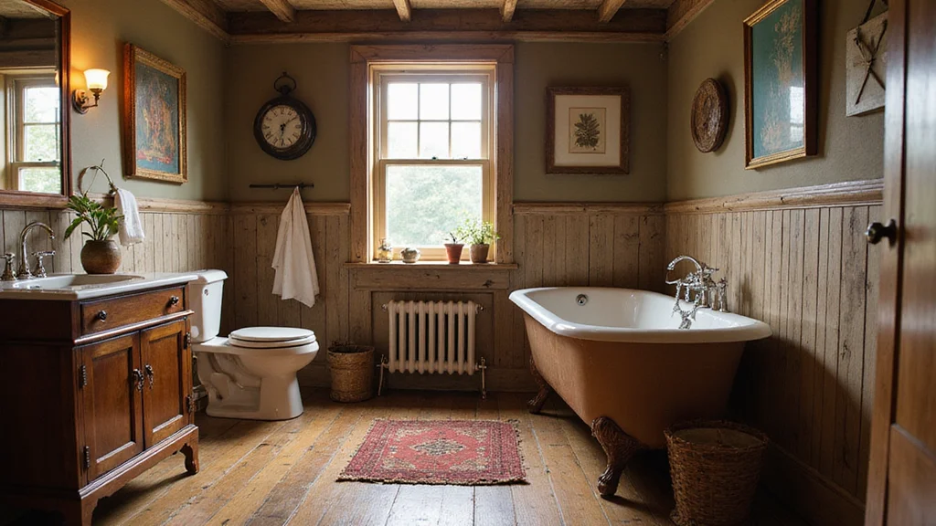 14 Primitive Bathroom Ideas With Rustic Heritage