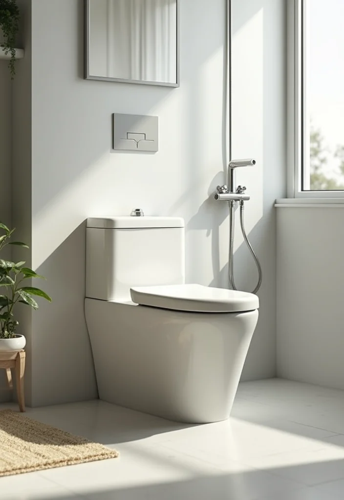 14 Smart Bathroom Ideas For Modern Living - 3. Eco-Friendly Bathroom Fixtures