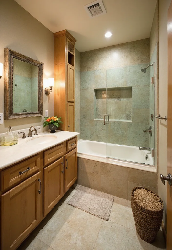 14 Smart Bathroom Ideas For Modern Living - 4. Sustainable Material Choices