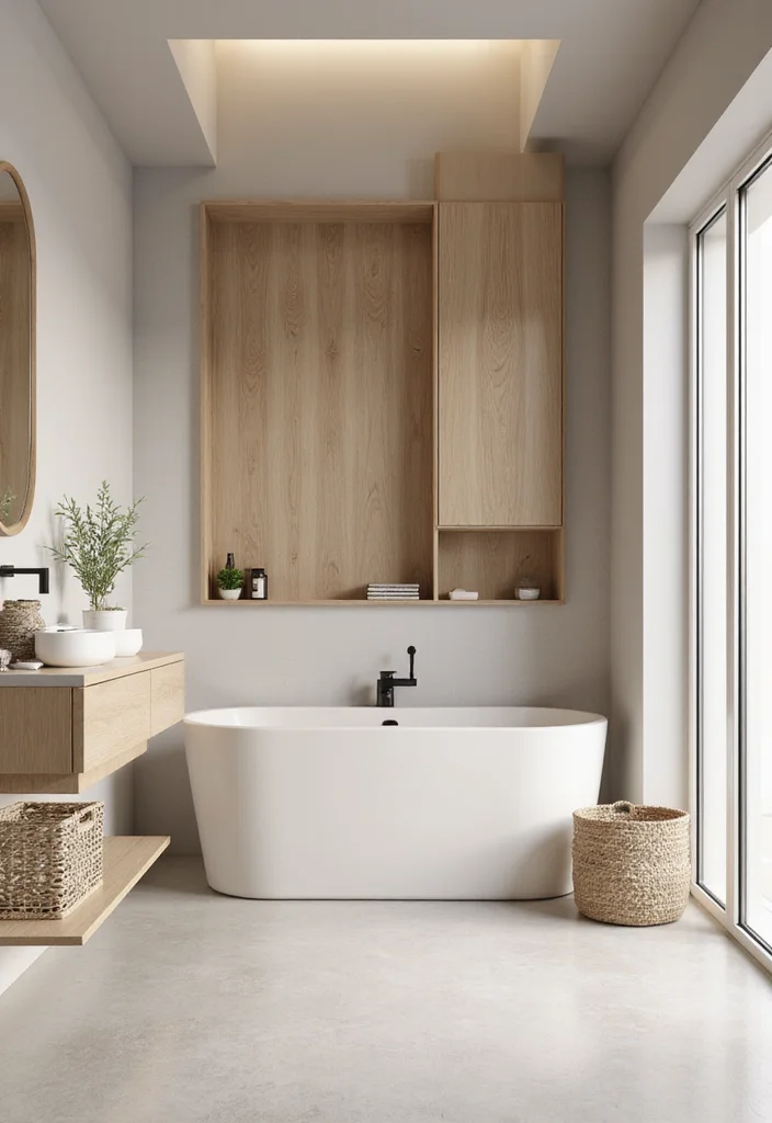 14 Unisex Bathroom Ideas With Universal Appeal - 1. Minimalist Aesthetic