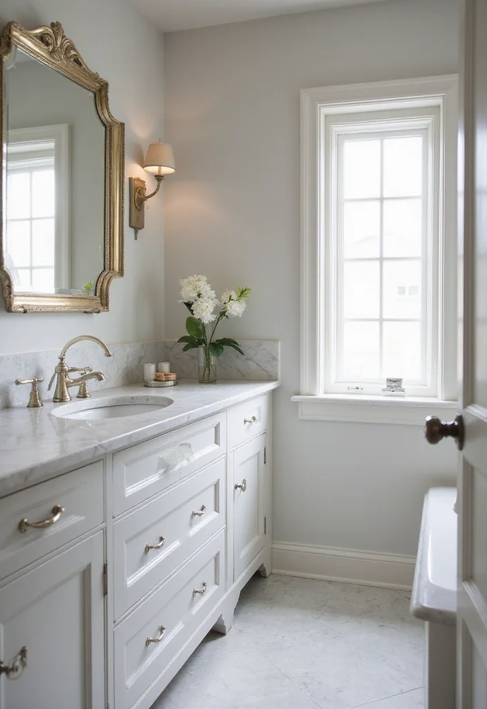 14 Unisex Bathroom Ideas With Universal Appeal - 14. Timeless Finishes