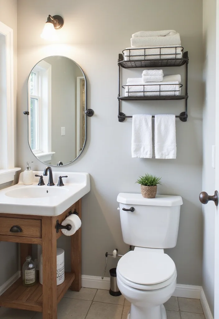 14 Unisex Bathroom Ideas With Universal Appeal - 8. Functional Accessories