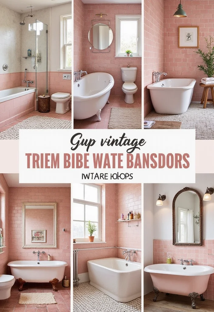 14 Vintage Pink Tile Bathroom Ideas With Retro Style - Conclusion