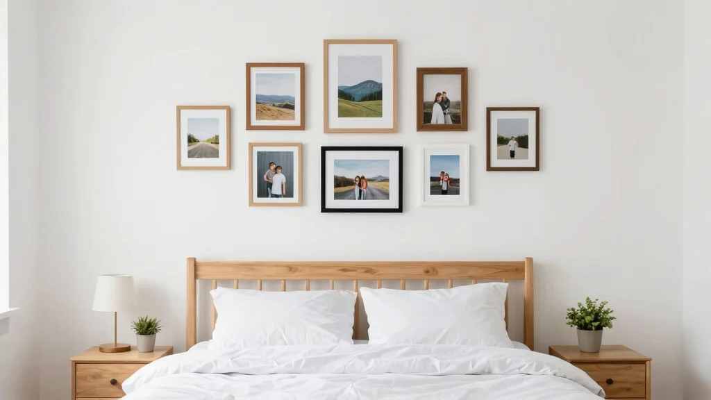 15 Bedroom Photo Frame Ideas for a Personal Gallery Style