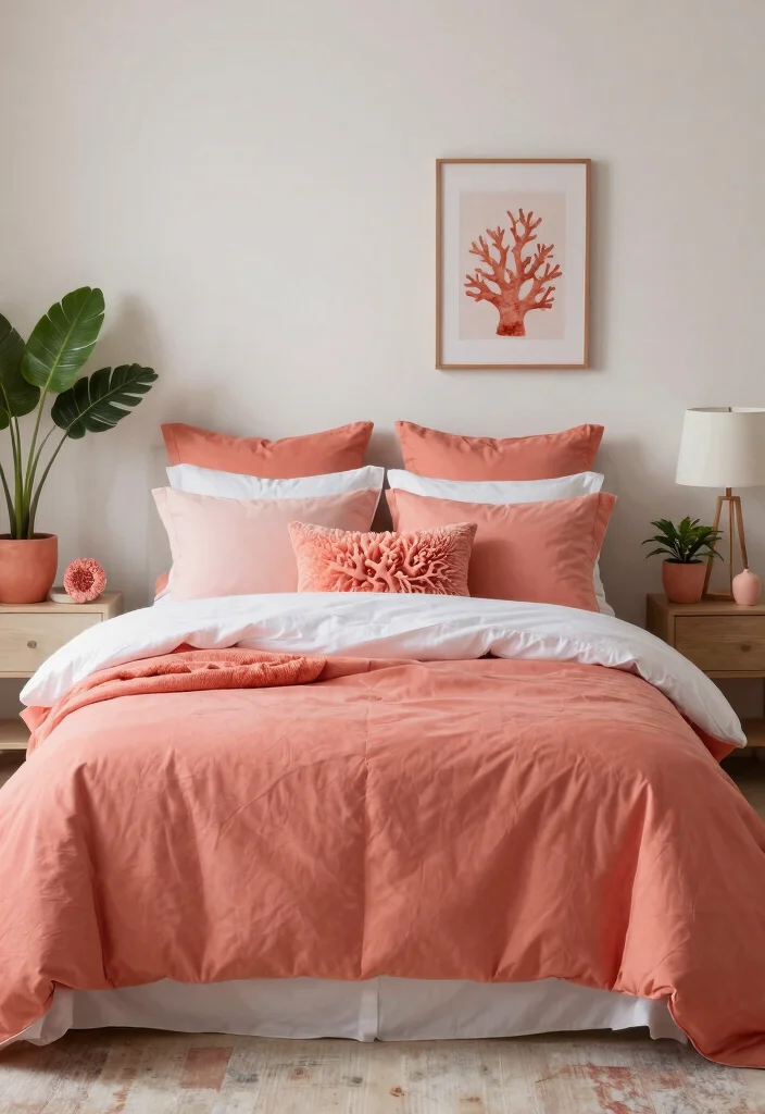 15 Coral Bedroom Ideas for Adults: Warm Fresh Sophistication - Conclusion 1