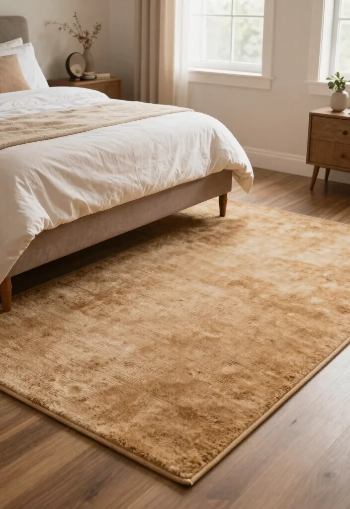 15 Tan Bedroom Ideas: Neutral Tones for a Calm and Timeless Space - 13. Tan Carpets for Added Comfort 1