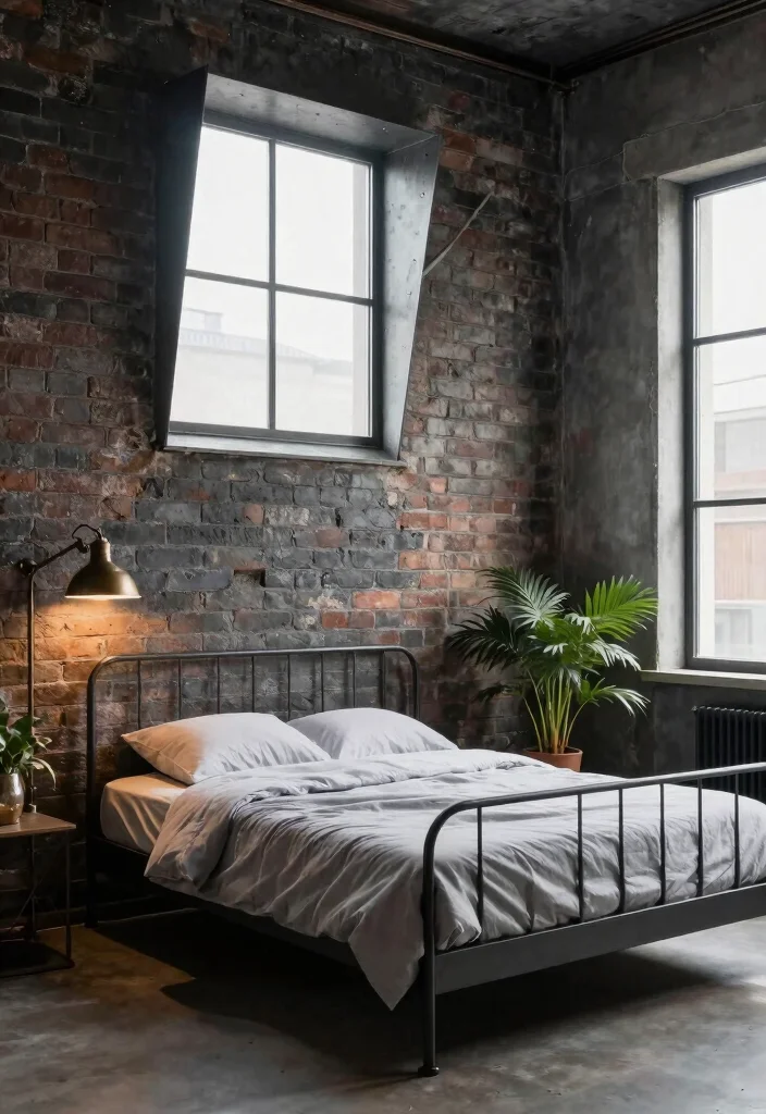 16 Dormer Window Ideas Bedroom Smart Sloped Ceiling Solutions - 4. Industrial Chic Vibes 1