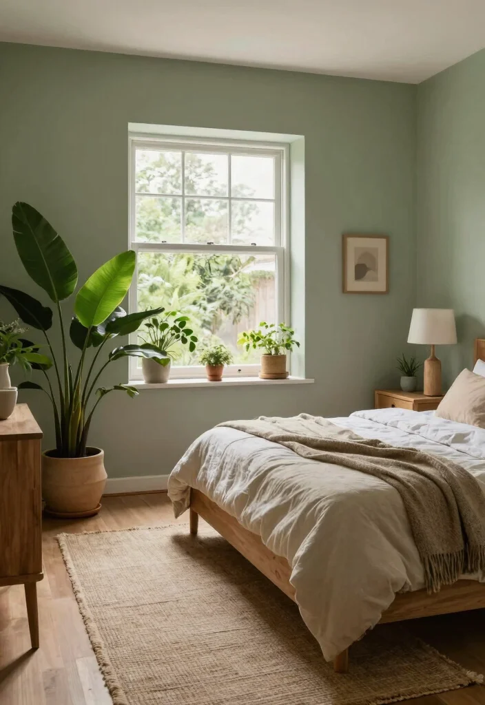 16 Dormer Window Ideas Bedroom Smart Sloped Ceiling Solutions - 7. Nature-Inspired Retreat 1