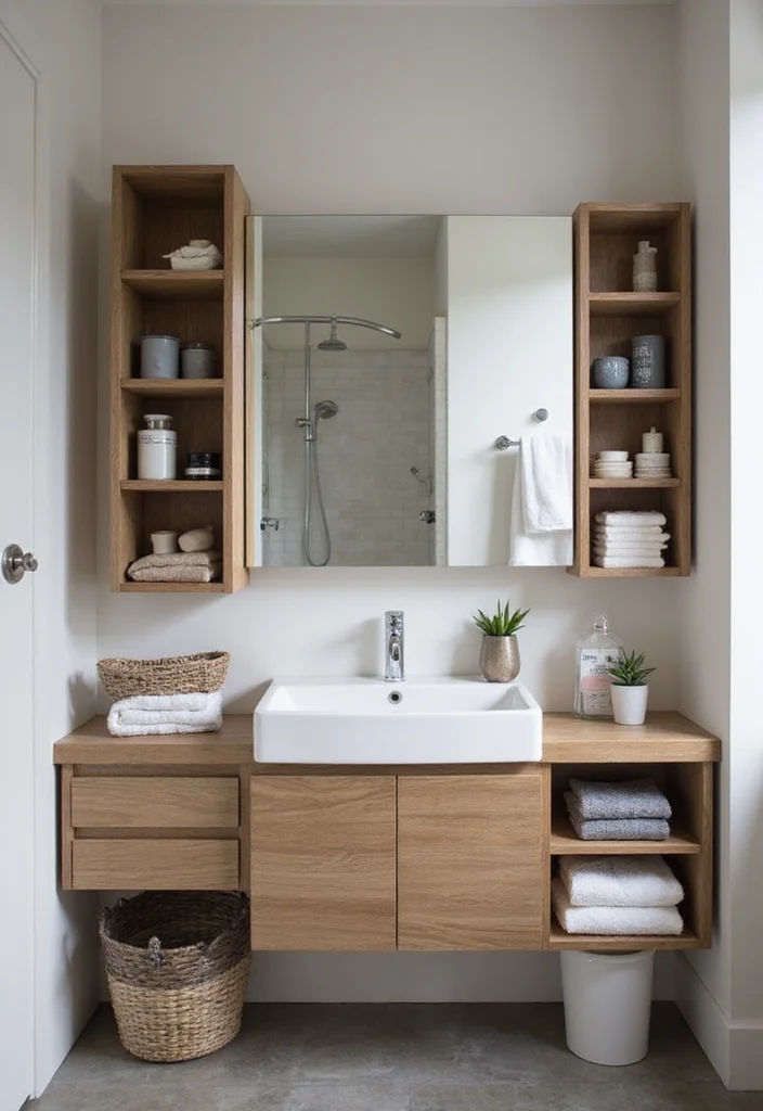 16 Small Bathroom Vanity Ideas That Maximize Space - 15. Modular Vanities