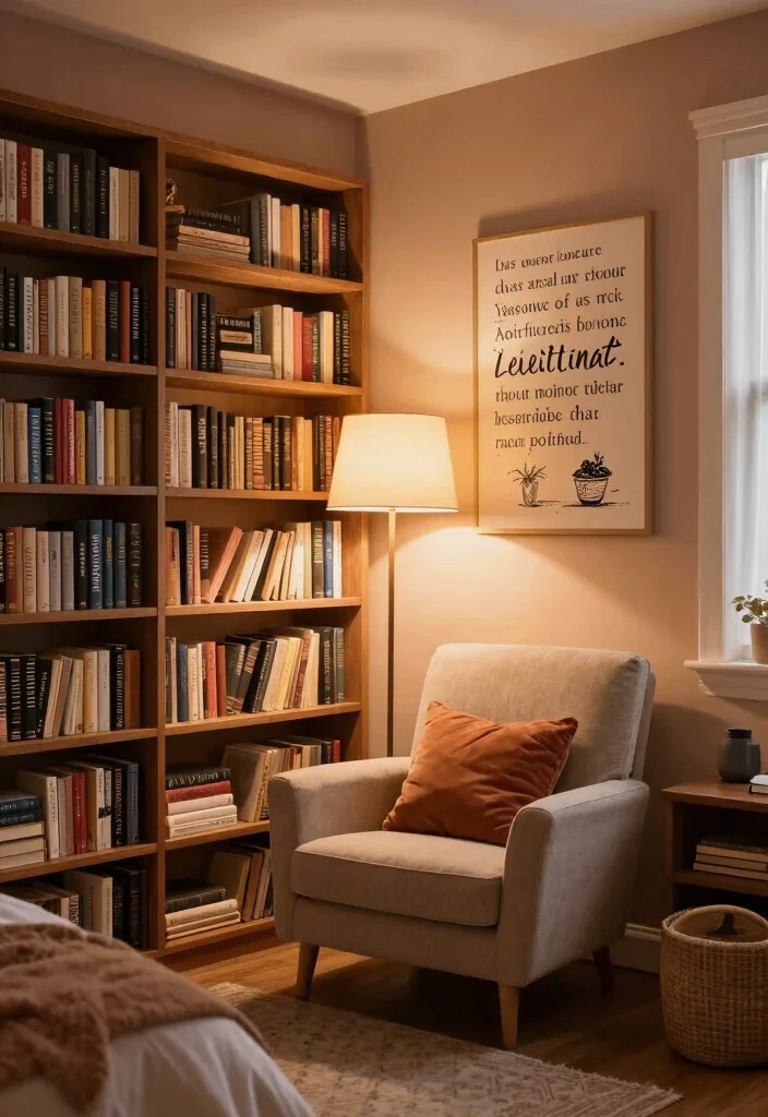 17 Bedroom Ideas for Girls 10 to 12: Fun, Stylish, and Age-Appropriate - 14. Literary Escape 1