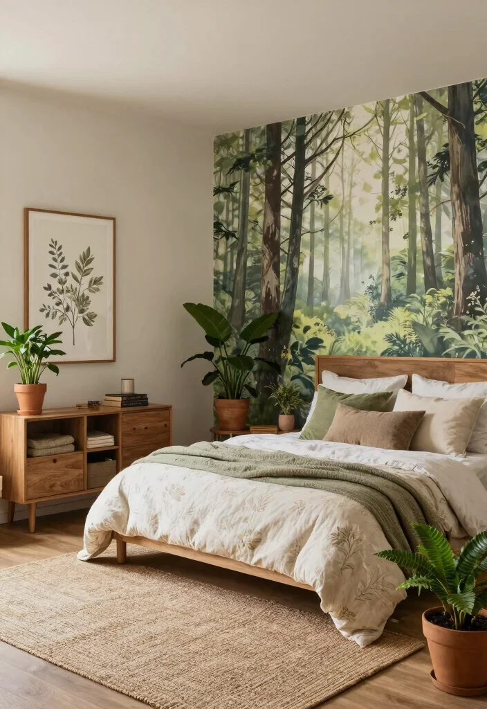 17 Bedroom Ideas for Girls 10 to 12: Fun, Stylish, and Age-Appropriate - 5. Nature Lover's Nook 1