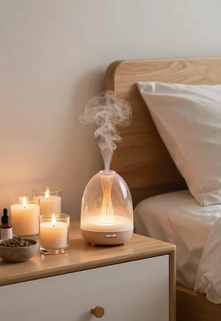 17 Organic Modern Bedroom Inspiration Ideas: Calm Natural Luxury - 12. Natural Aromatherapy 1
