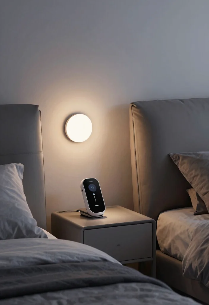 17 Organic Modern Bedroom Inspiration Ideas: Calm Natural Luxury - 17. Mindful Tech Integration 1