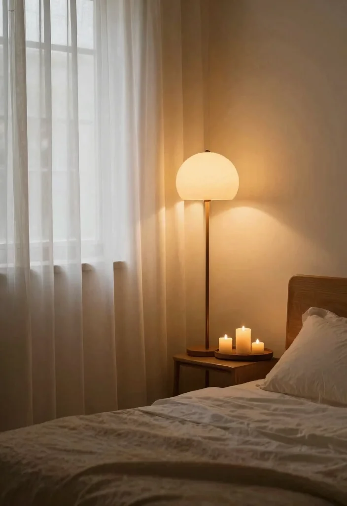 17 Organic Modern Bedroom Inspiration Ideas: Calm Natural Luxury - 7. Soft Lighting Options 1
