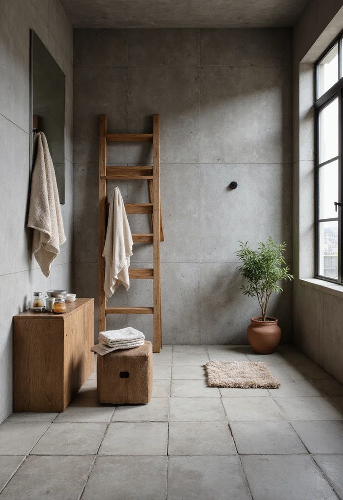 18 Bathroom Tile Design Ideas For Every Look - 10. Concrete Tiles