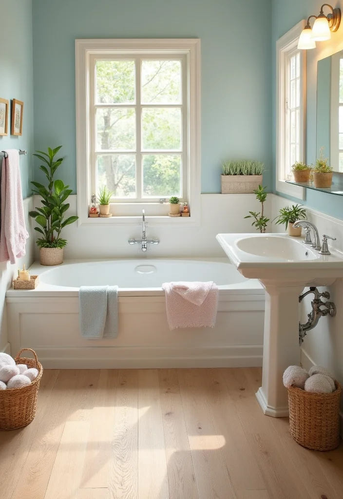 18 Bathroom Tile Design Ideas For Every Look - 8. Water-Resistant Vinyl Tiles