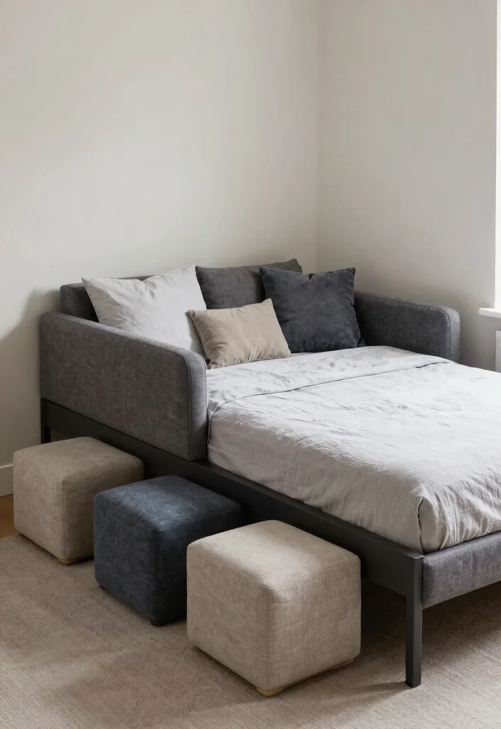 18 Bedroom With Nursery Shared Master Bed Ideas: Smart Loving Layouts - 2. Dual-Purpose Furniture 1