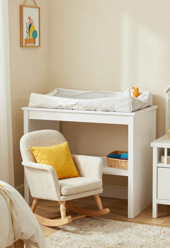 18 Bedroom With Nursery Shared Master Bed Ideas: Smart Loving Layouts - 5. Nursery Nook 1