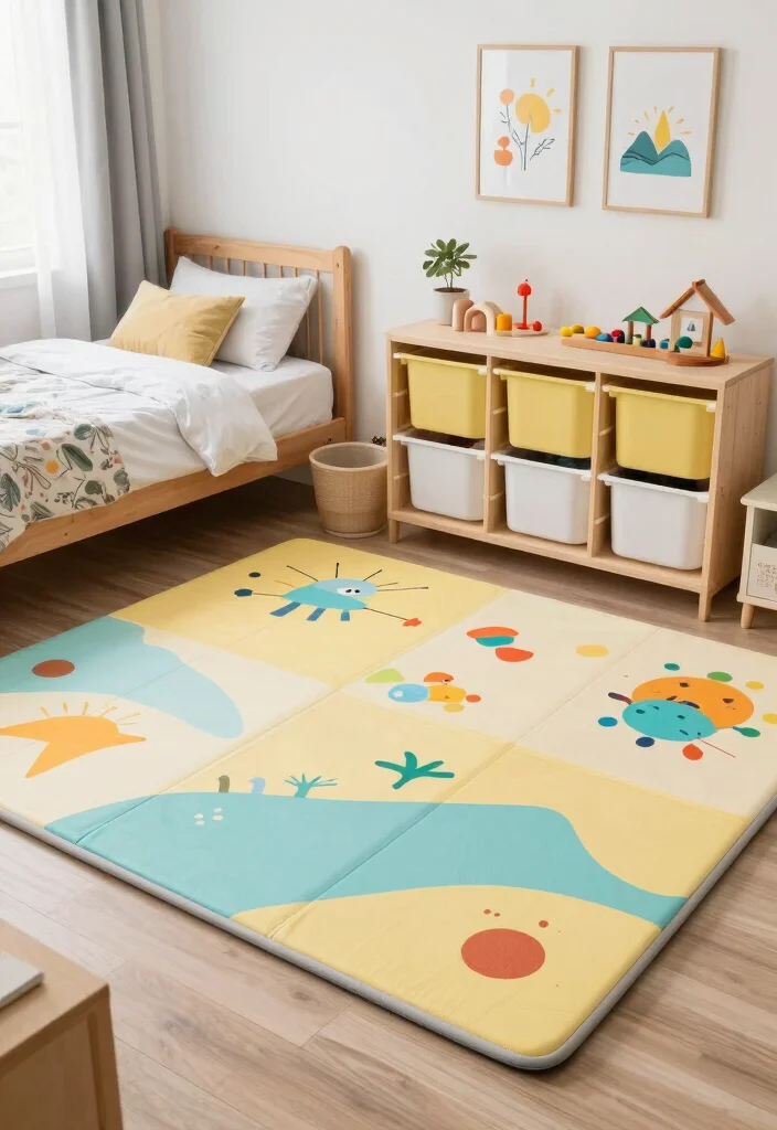 18 Bedroom With Nursery Shared Master Bed Ideas: Smart Loving Layouts - 6. Open Play Space 1