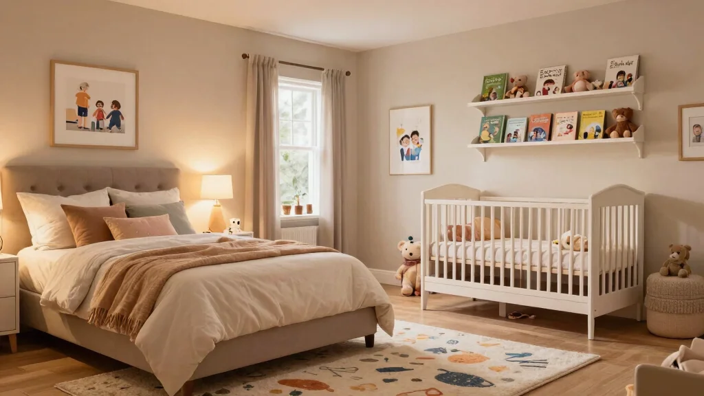 18 Bedroom With Nursery Shared Master Bed Ideas: Smart Loving Layouts