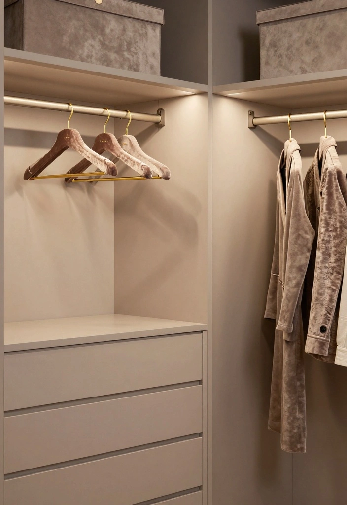 18 Bedroom With Walk In Closet Layout Ideas: Functional Flow - 10. Understated Elegance 1