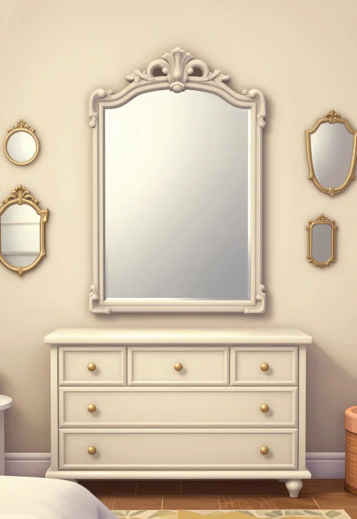 18 Bloxburg Parents Bedroom Ideas: Elegant Game Inspired Design - 14. Mirrors for Elegance 1