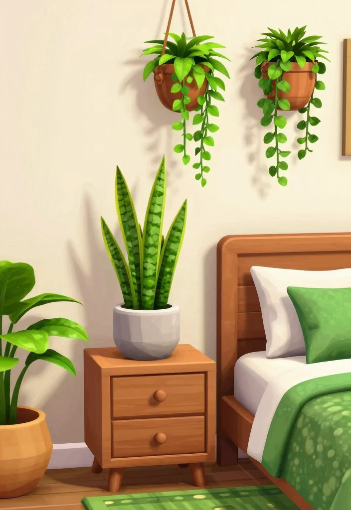 18 Bloxburg Parents Bedroom Ideas: Elegant Game Inspired Design - 15. Greenery and Plants 1