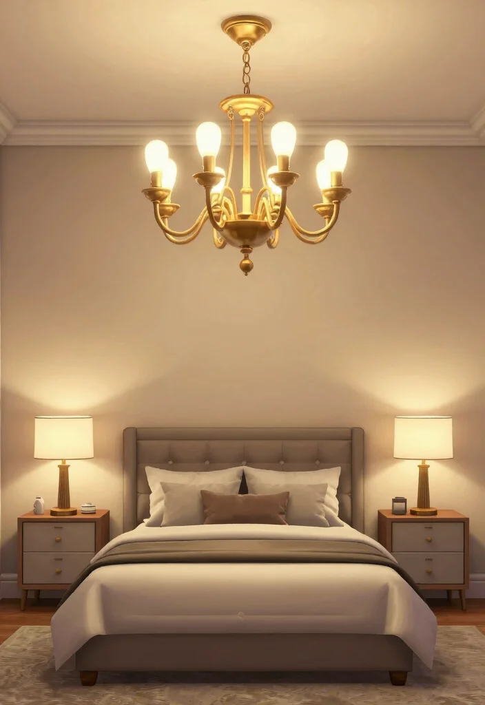 18 Bloxburg Parents Bedroom Ideas: Elegant Game Inspired Design - 6. Chic Lighting Solutions 1