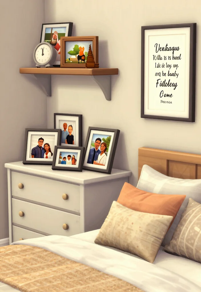 18 Bloxburg Parents Bedroom Ideas: Elegant Game Inspired Design - 8. Personal Touches 1