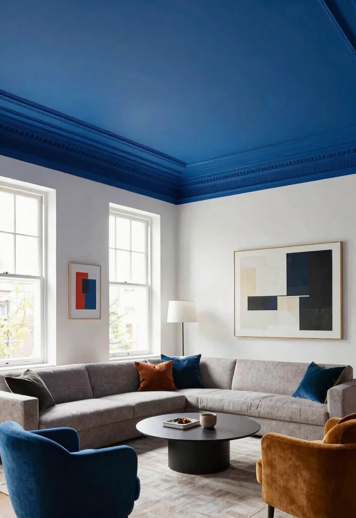 12 Ceiling Crown Molding Ideas That Hide Rough Drywall Seams - 9. Layered Crown Molding 1
