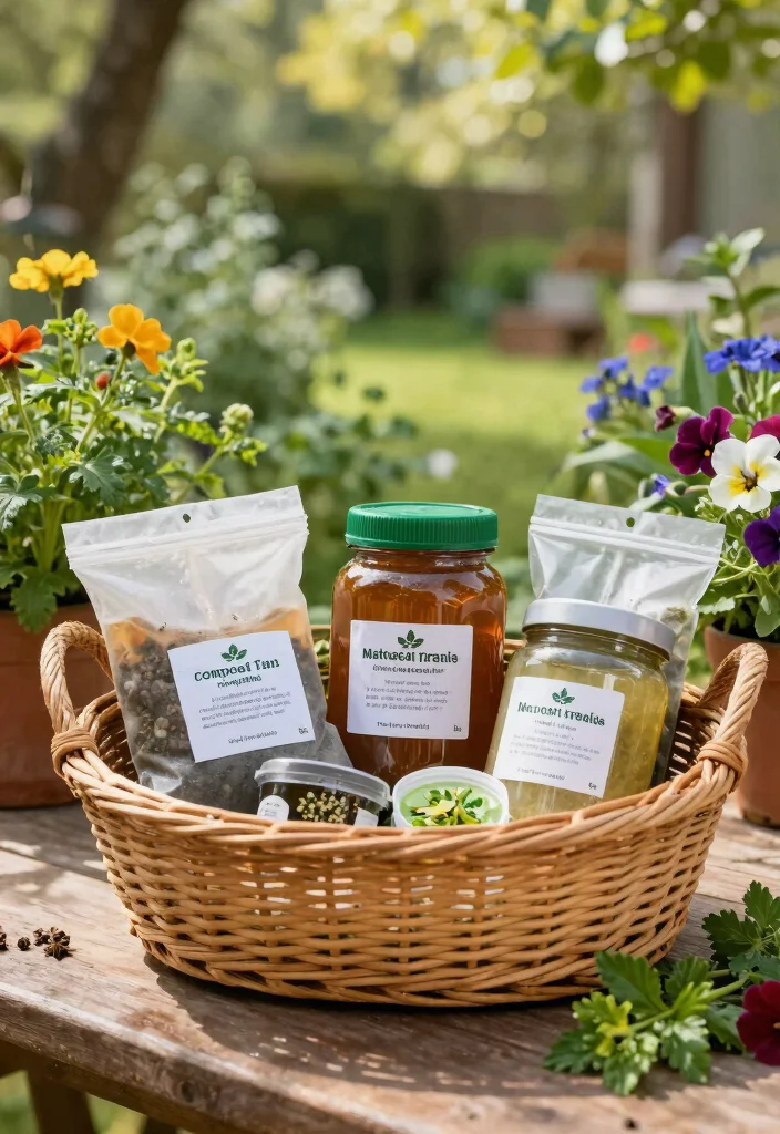 12 Gardening Gift Basket Ideas for Plant Lovers Who Have Everything - 3. Handmade Natural Fertilizers 1