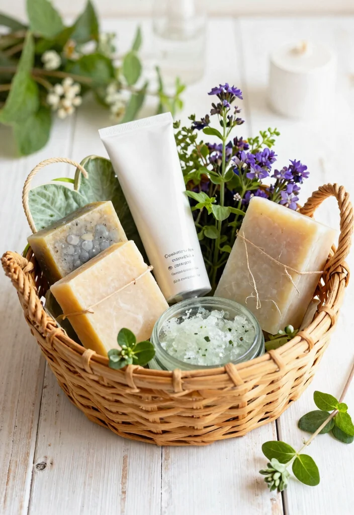 12 Gardening Gift Basket Ideas for Plant Lovers Who Have Everything - 4. Plant-based Skincare Products 1