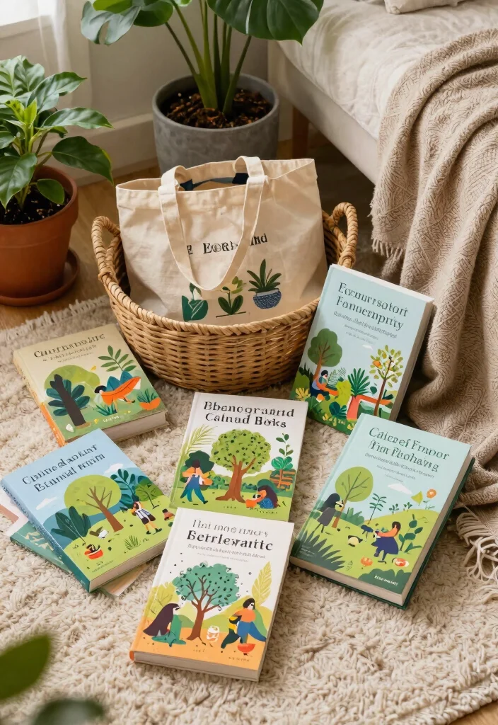 12 Gardening Gift Basket Ideas for Plant Lovers Who Have Everything - 9. Eco-Conscious Gardening Books 1