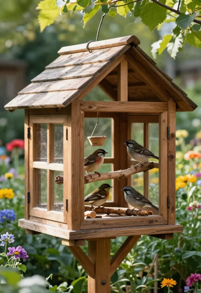12 Outdoor Aviary Ideas That Protect Birds From Predators and Weather - 1. Cozy Wooden Retreats 1