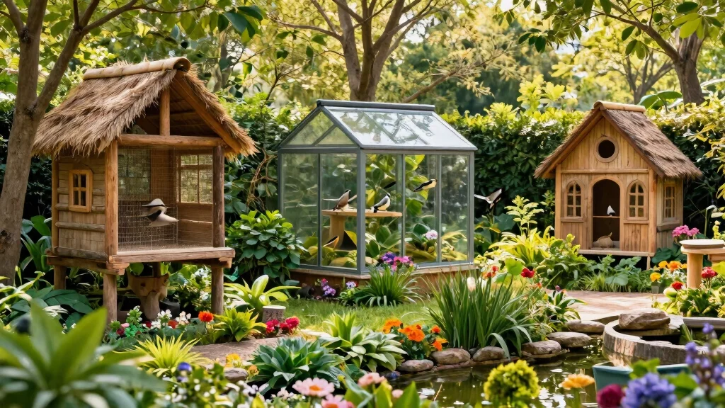 12 Outdoor Aviary Ideas That Protect Birds From Predators and Weather