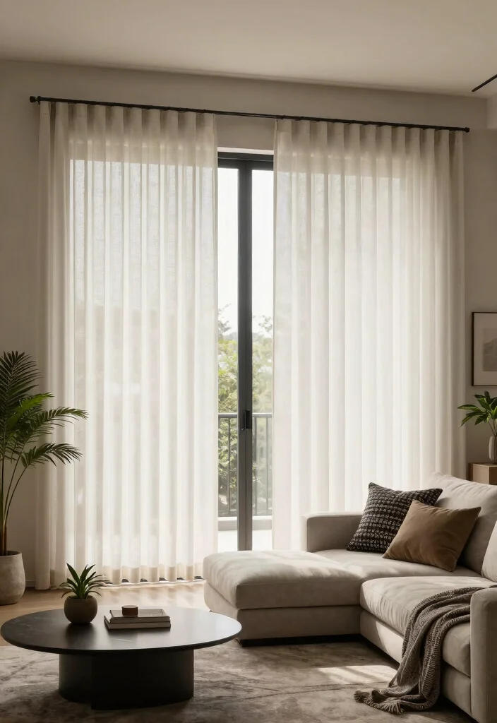 12 Patio Door Coverings That Block Heat Without Blocking Light - 6. Vertical Blinds: Smart and Sleek 1