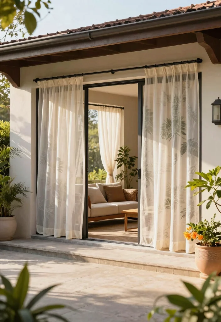 12 Patio Door Coverings That Block Heat Without Blocking Light - Conclusion: Elevate Your Space with Style and Functionality 1