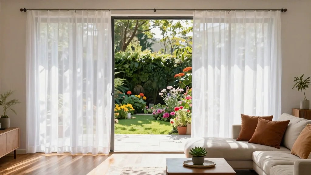 12 Patio Door Coverings That Block Heat Without Blocking Light