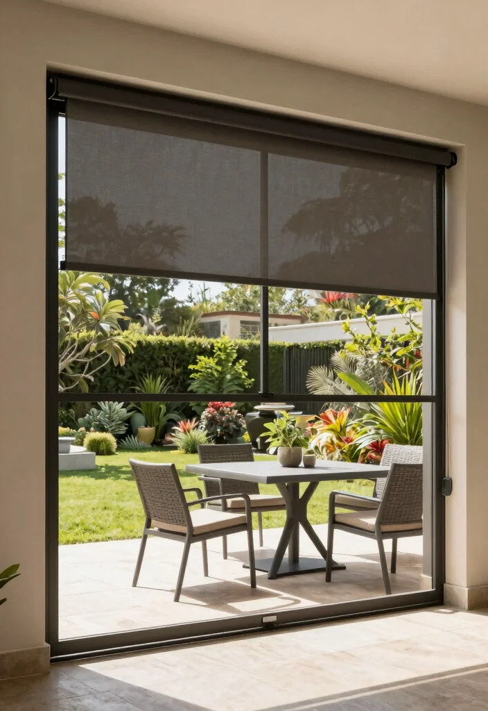 12 Screened In Patio Ideas That Keep Bugs Out Without Blocking Views - 2. Retractable Screens for Flexibility 1