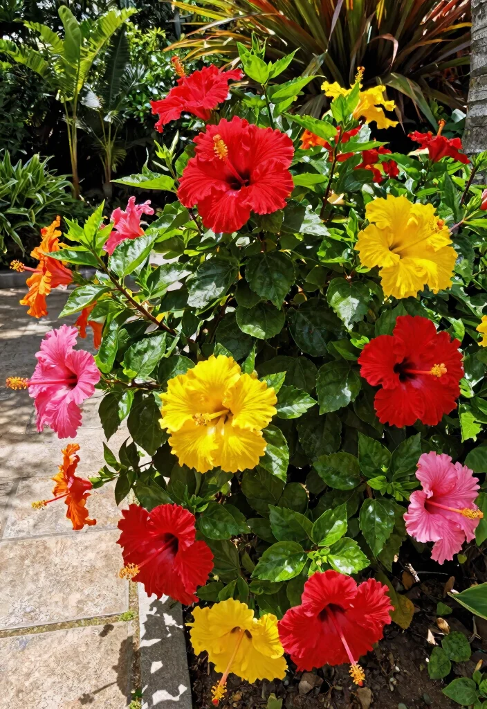 14 Outdoor Tropical Plants for Full Sun That Don't Need Shade - 1. Hibiscus 1