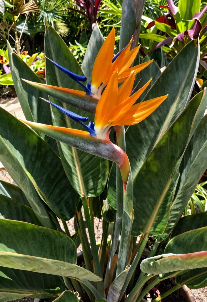 14 Outdoor Tropical Plants for Full Sun That Don't Need Shade - 11. Bird of Paradise 1