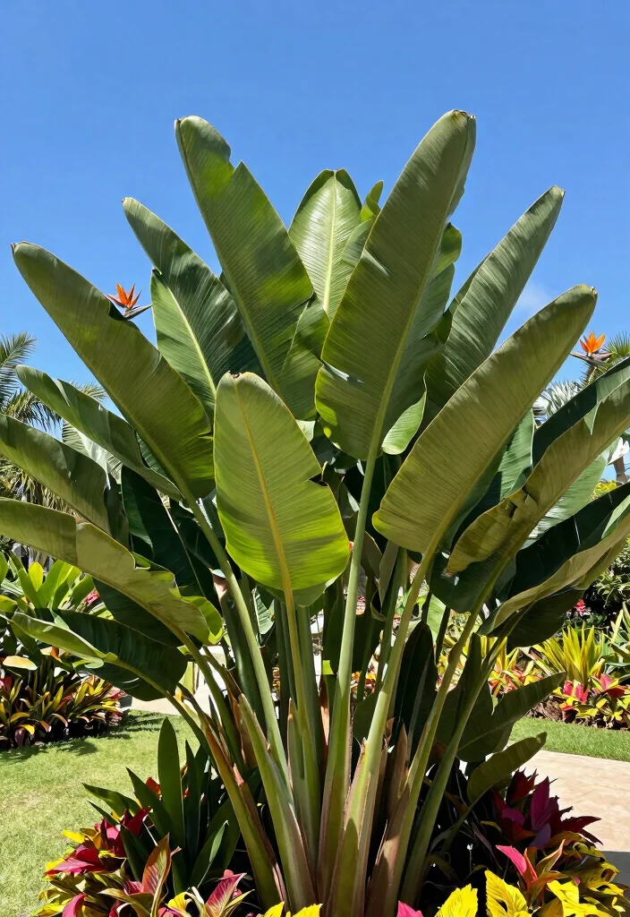 14 Outdoor Tropical Plants for Full Sun That Don't Need Shade - 14. Giant Bird of Paradise 1