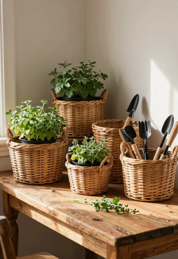 15 Country Farmhouse Decor Ideas That Feel Cozy Not Cluttered - 4. Woven Baskets for Storage 1