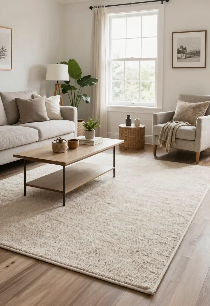 15 Farmhouse Rugs Living Room Ideas That Hide Stains and Wear - 14. Anti-Allergen Rugs 1
