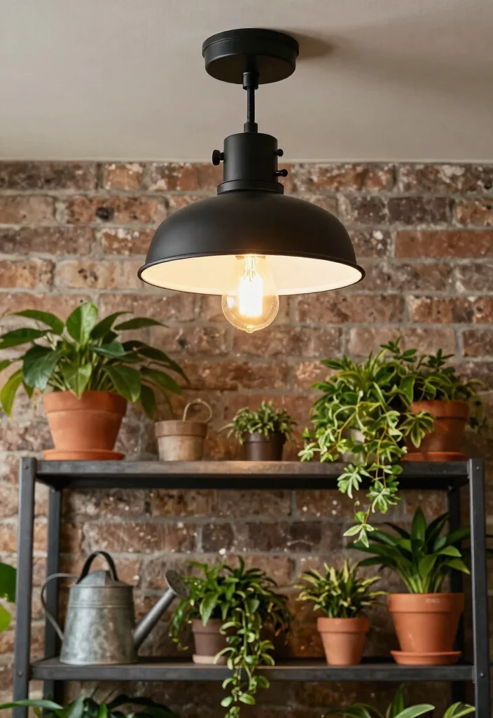 15 Flush Ceiling Lights for Low Ceilings That Don't Feel Cramped - 4. Modern Industrial Fixtures 1