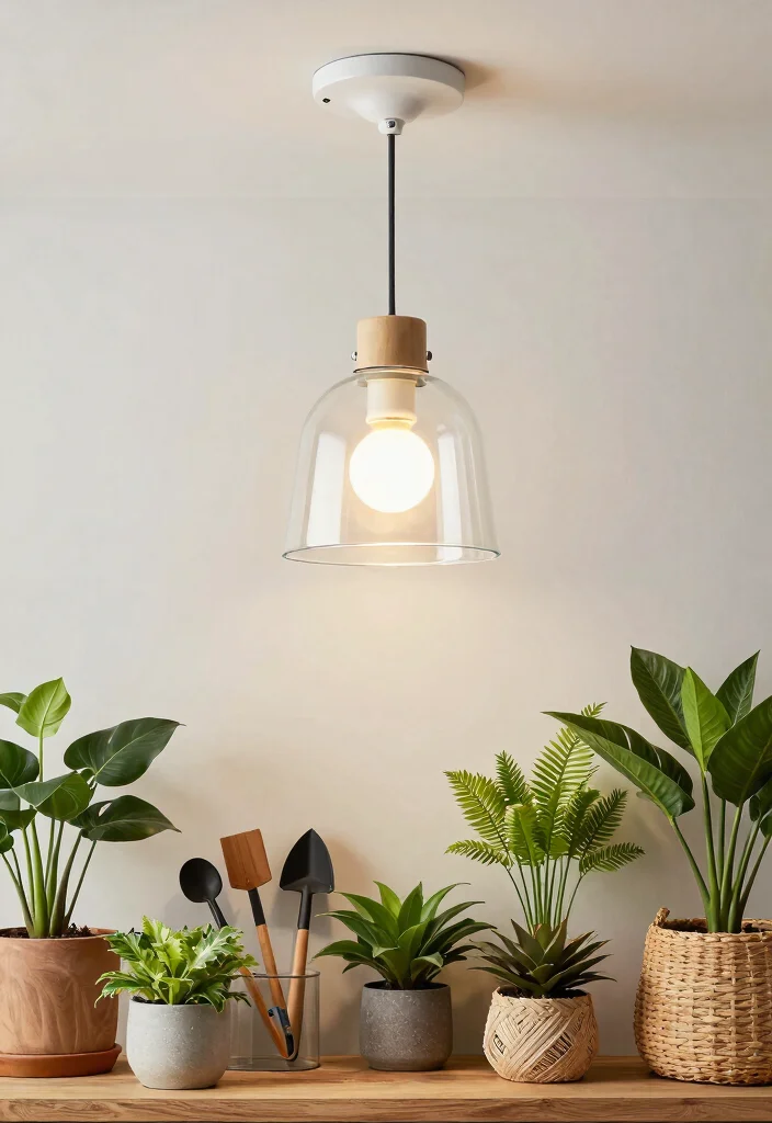 15 Flush Ceiling Lights for Low Ceilings That Don't Feel Cramped - 7. Pendant-Style Flush Lights 1